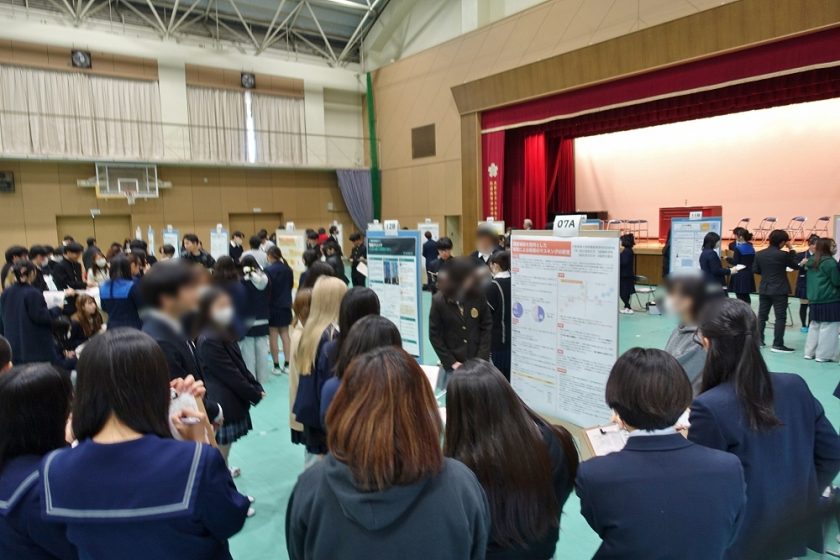 【表彰】平野校舎の高校生研究発表会で本校から2組が研究発表！