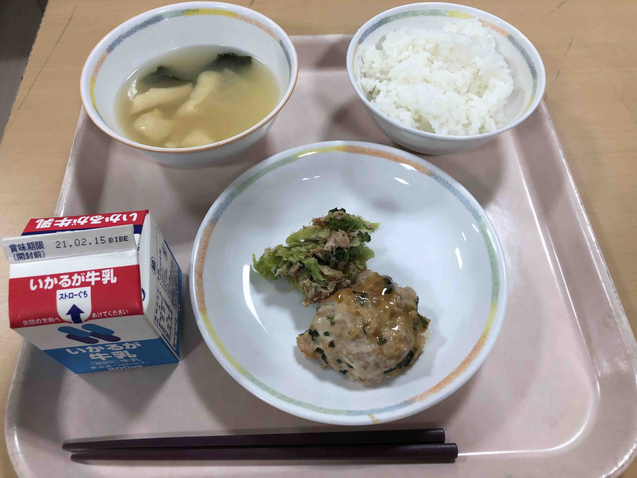 小学校給食とのコラボ 大阪教育大学附属池田中学校